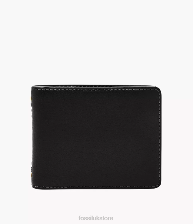 Wallet 2N02H1702 Black Men Fossil Tremont Bifold