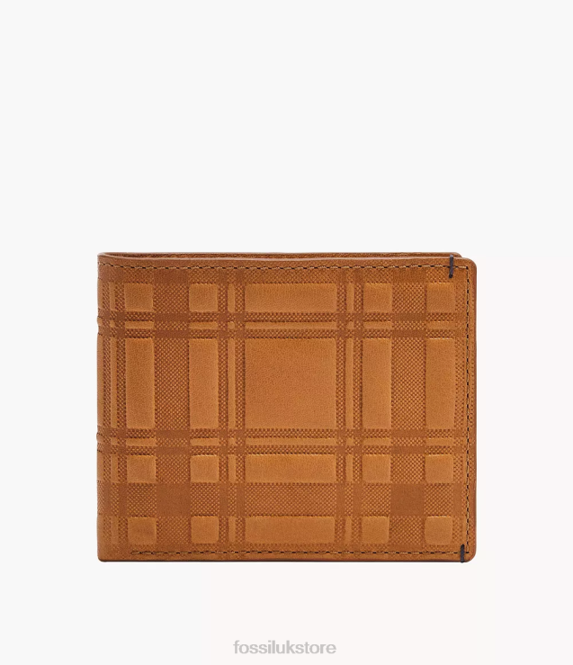 Wallet 2N02H1793 Camel Men Fossil Bronson Bifold