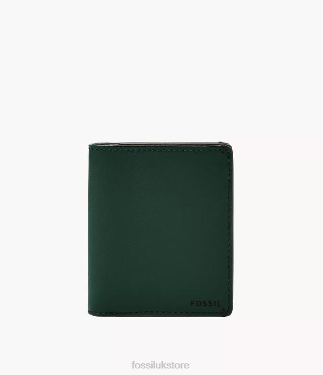 Wallet 2N02H1827 Green Men Fossil Joshua Front Pocket Bifold
