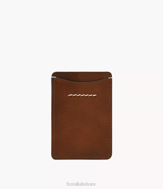 Wallet 2N02H1739 Brown Men Fossil Westover Card Case