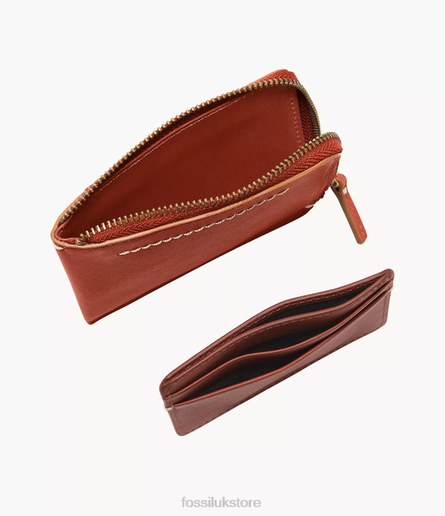 Wallet 2N02H1753 Sadd Men Fossil Westover L Zip Card Case