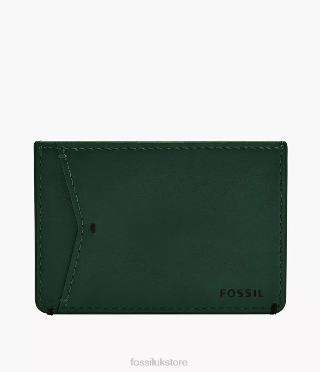 Wallet 2N02H1824 Green Men Fossil Joshua Card Case