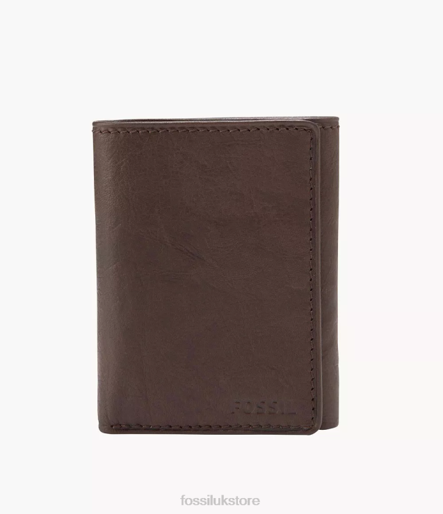 Wallet 2N02H1756 Brown Men Fossil Ingram Trifold Wallet