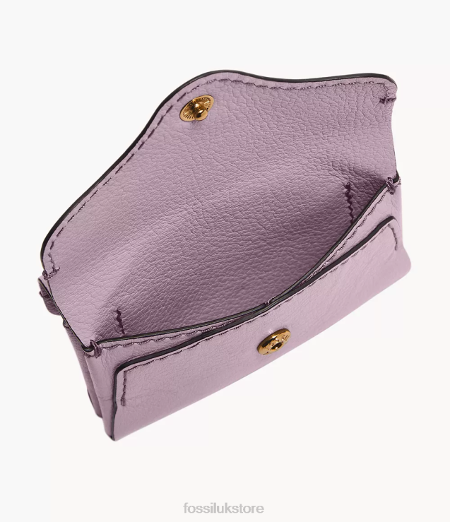 Wallet 2N02H774 Purple Women Fossil Heritage Card Case