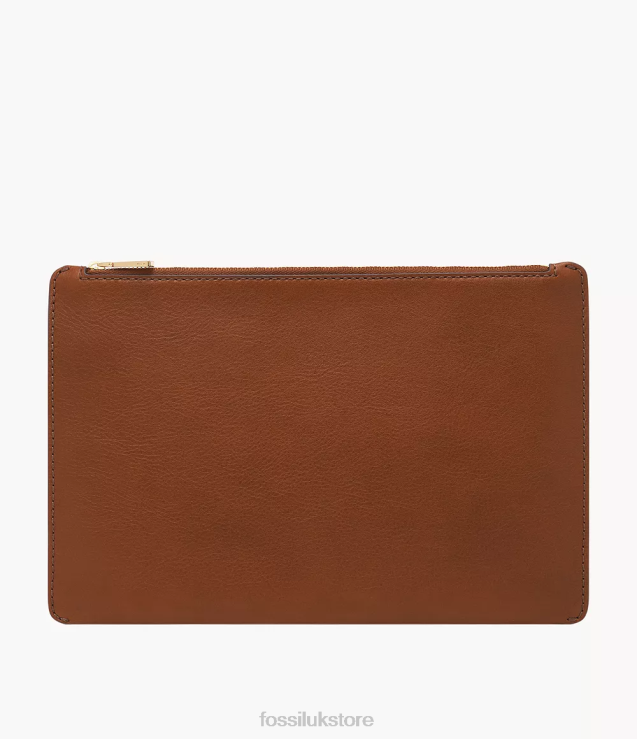 Wallet 2N02H1993 Brown Women Fossil Pouch