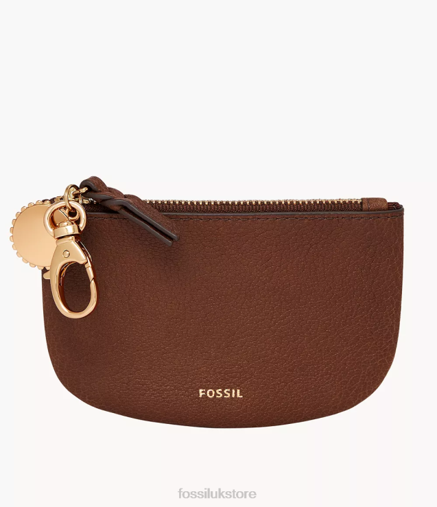 Wallet 2N02H763 Brown Women Fossil Polly Zip Pouch