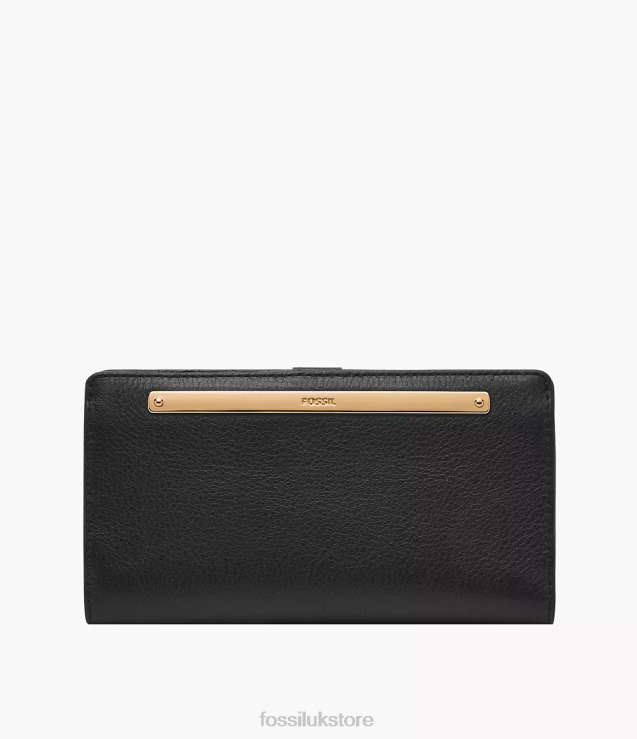Wallet 2N02H808 Black Women Fossil Liza Slim Bifold