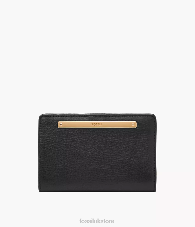 Wallet 2N02H754 Black Women Fossil Liza Multifunction
