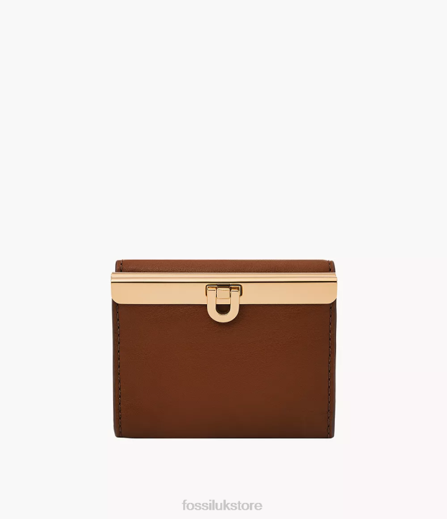 Wallet 2N02H779 Brown Women Fossil Penrose Trifold