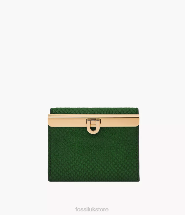 Wallet 2N02H782 Green Women Fossil Penrose Trifold