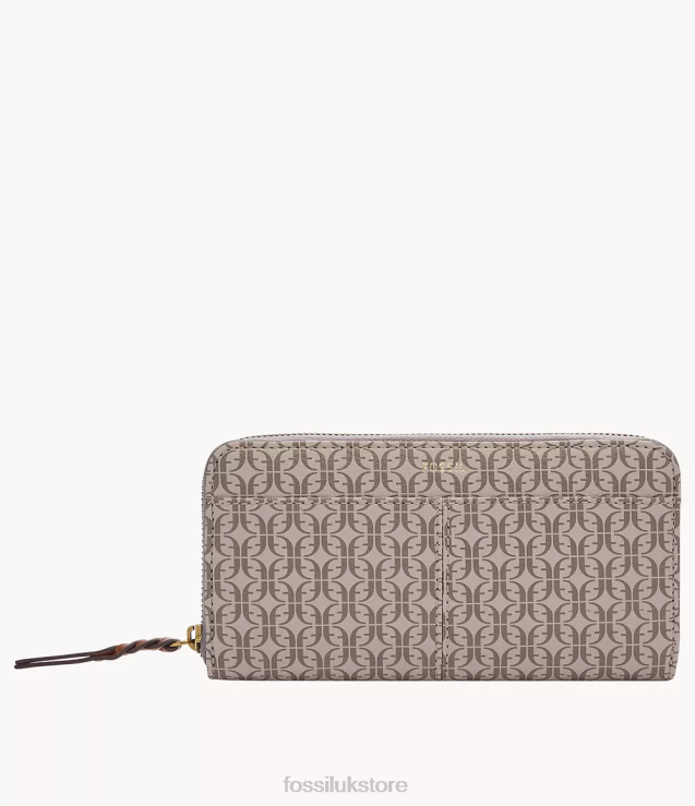 Wallet 2N02H831 Khaki Women Fossil Tara Zip Clutch