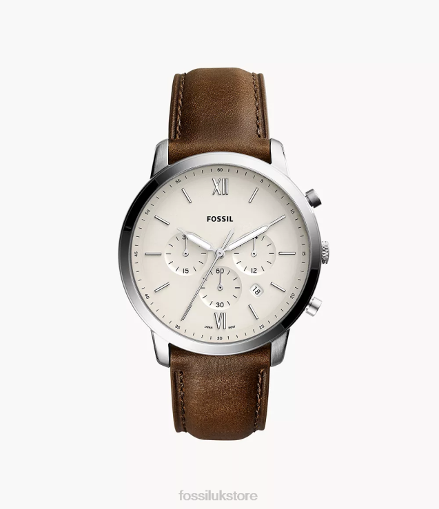Watch 2N02H1402 Brown Men Fossil Neutra Chronograph Leather Watch