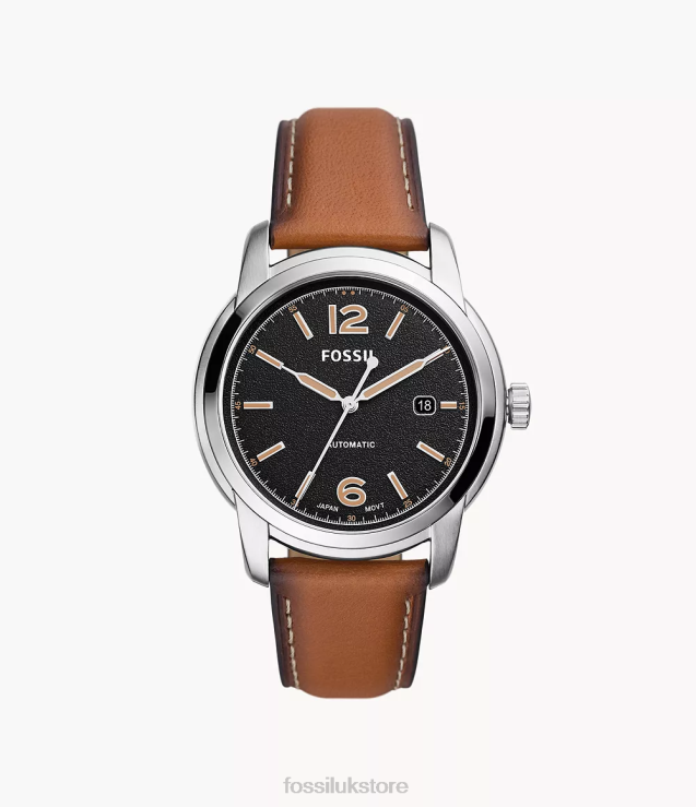 Watch 2N02H1452 Luggage Men Fossil Heritage Automatic Leather Watch