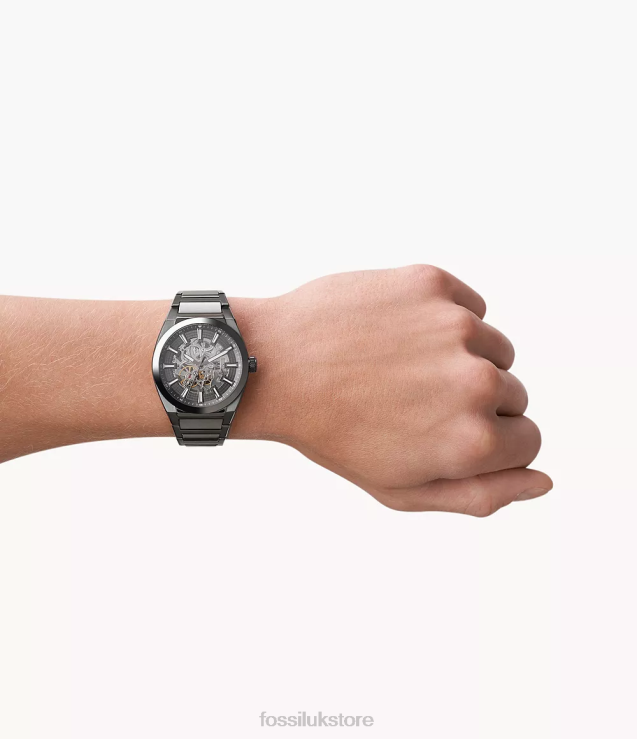 Watch 2N02H1363 Smoke Men Fossil Everett Automatic Stainless Steel Watch