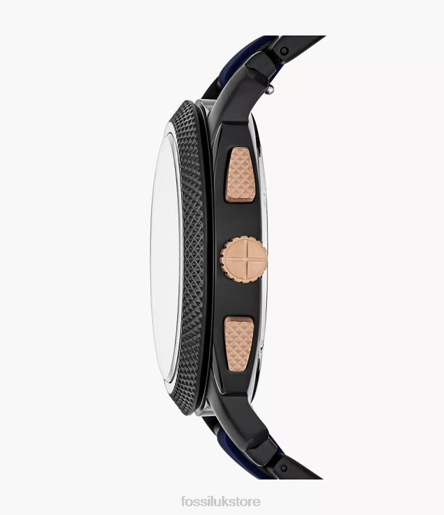 Watch 2N02H1526 Two-Tone Men Fossil Machine Stainless Steel Watch