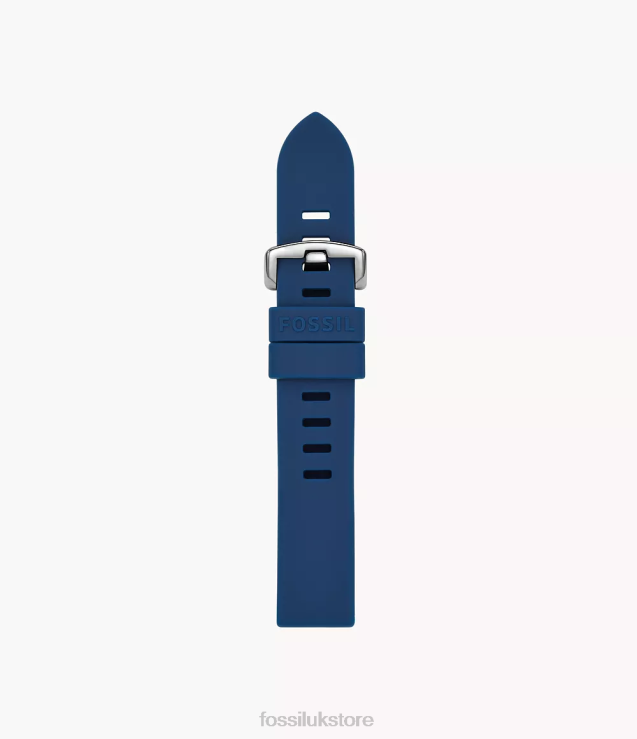 Accessory 2N02H1463 Navy Men Fossil 20mm Silicone Strap