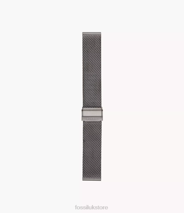 Accessory 2N02H1472 Smoke Men Fossil 22mm Steel Mesh Bracelet