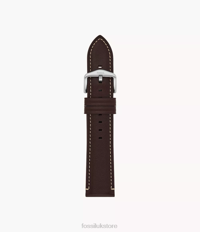 Accessory 2N02H1476 Dark Brown Men Fossil 22mm LiteHide Leather Strap