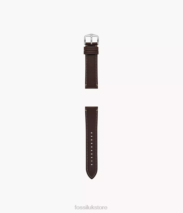Accessory 2N02H1476 Dark Brown Men Fossil 22mm LiteHide Leather Strap