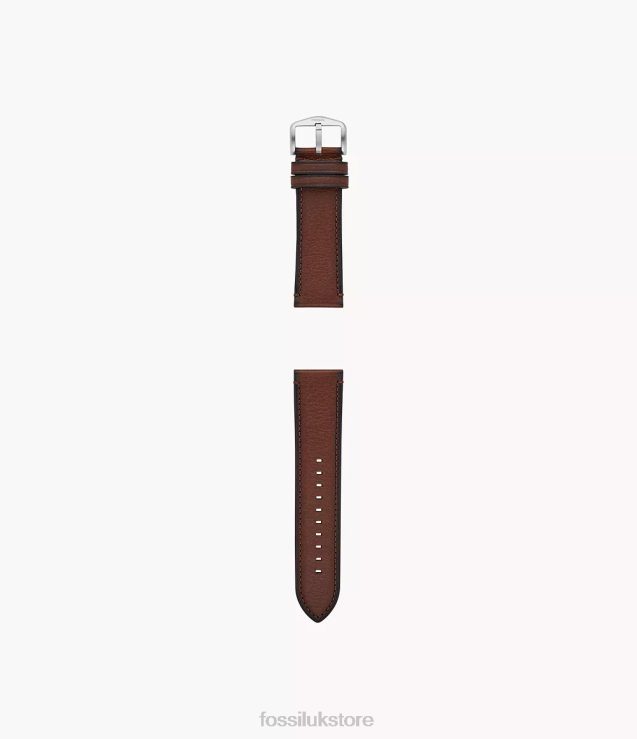 Accessory 2N02H1487 Light Brown Men Fossil 24mm LiteHide Leather Strap