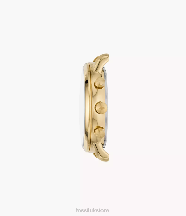 Watch 2N02H82 Gold-Tone Women Fossil Neutra Chronograph Stainless Steel Watch Case