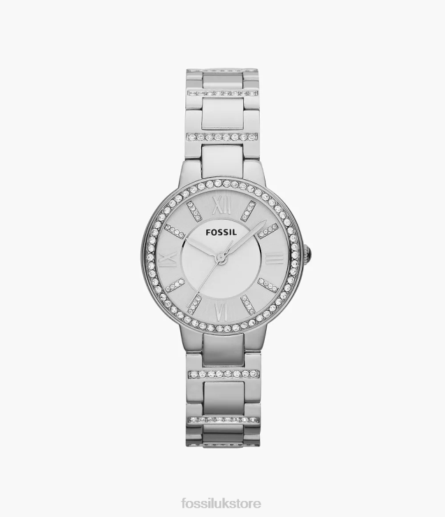 Watch 2N02H84 Silver Women Fossil Virginia Stainless Steel Watch