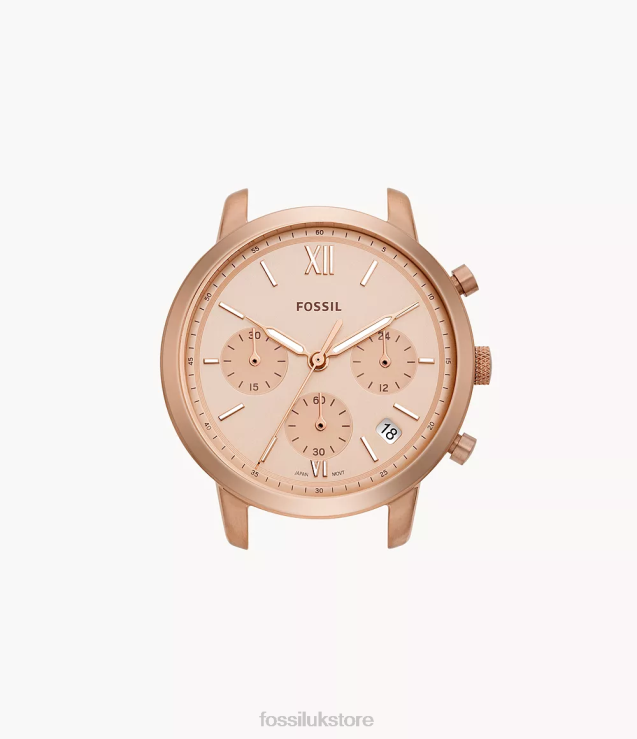 Accessory 2N02H81 Rose Gold-Tone Women Fossil Neutra Chronograph Stainless Steel Watch Case
