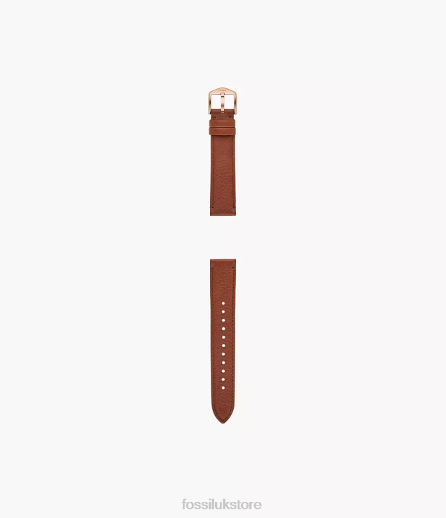 Accessory 2N02H145 Medium Brown Women Fossil 18mm LiteHide Leather Strap