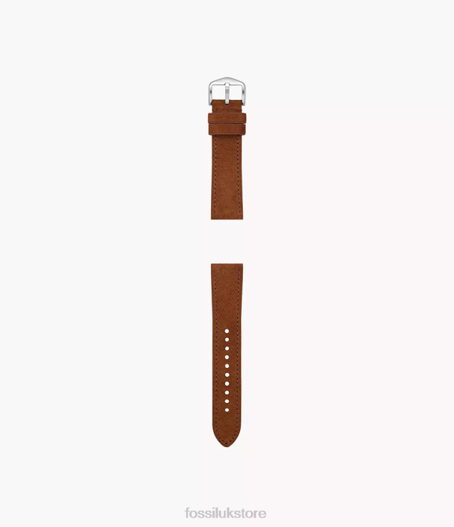 Accessory 2N02H162 Medium Brown Women Fossil 22mm Leather Strap