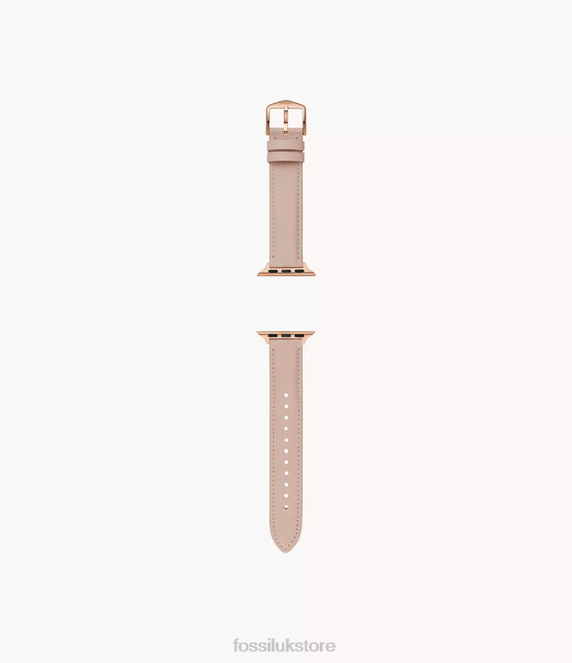 Accessory 2N02H167 Blush Women Fossil 38mm/40mm/41mm Leather Band for Apple Watch